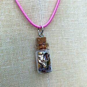 Handmade Bottled Up Emotions Necklace